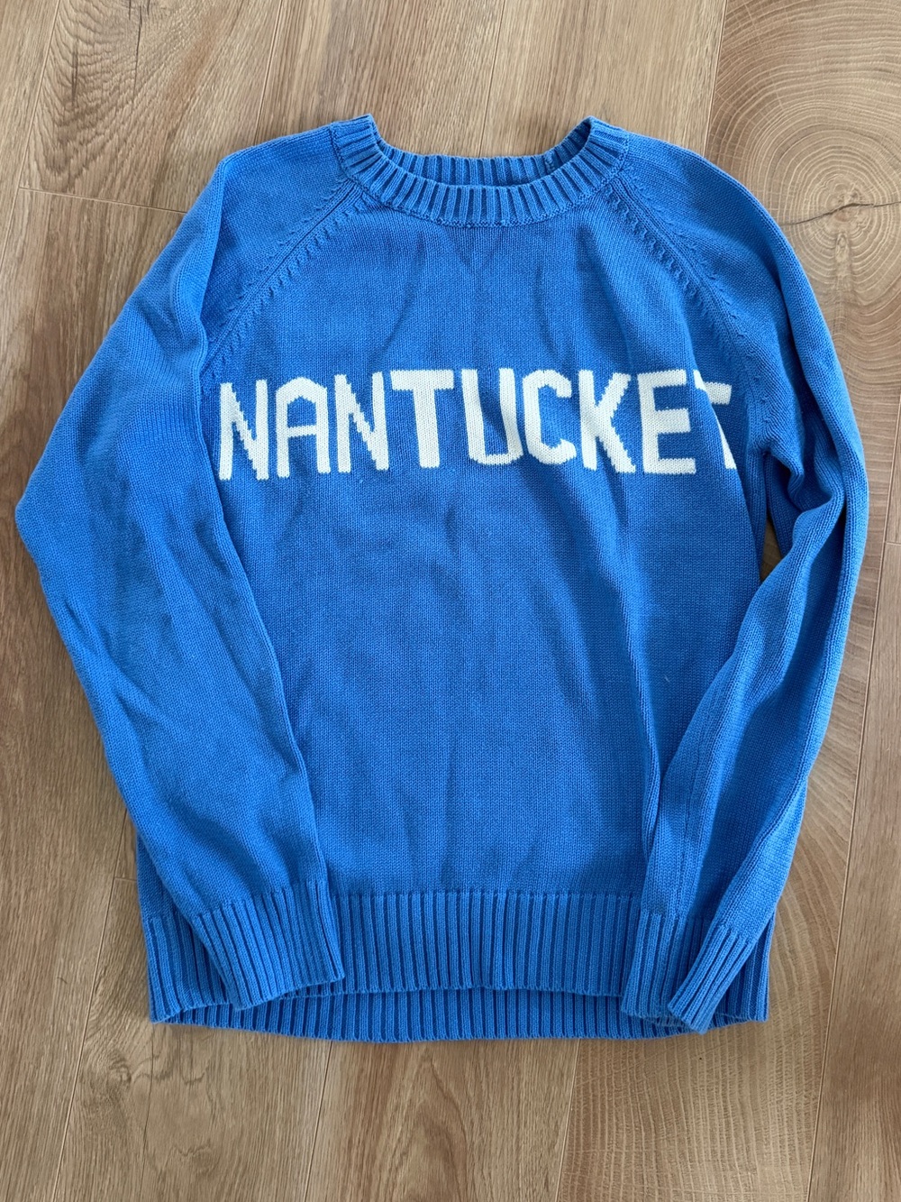 Blue Nantucket Crewneck Sweater